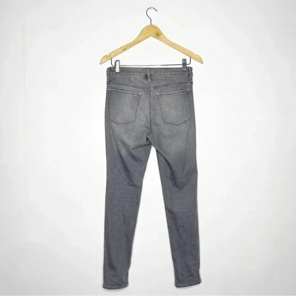 Athleta Sculptek Skinny Jeans Gray Wash Size 6 Mid Rise Performance Denim - Picture 8 of 8